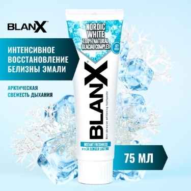 Фото Зубная паста Бланкс Нордик Вайт 75 мл